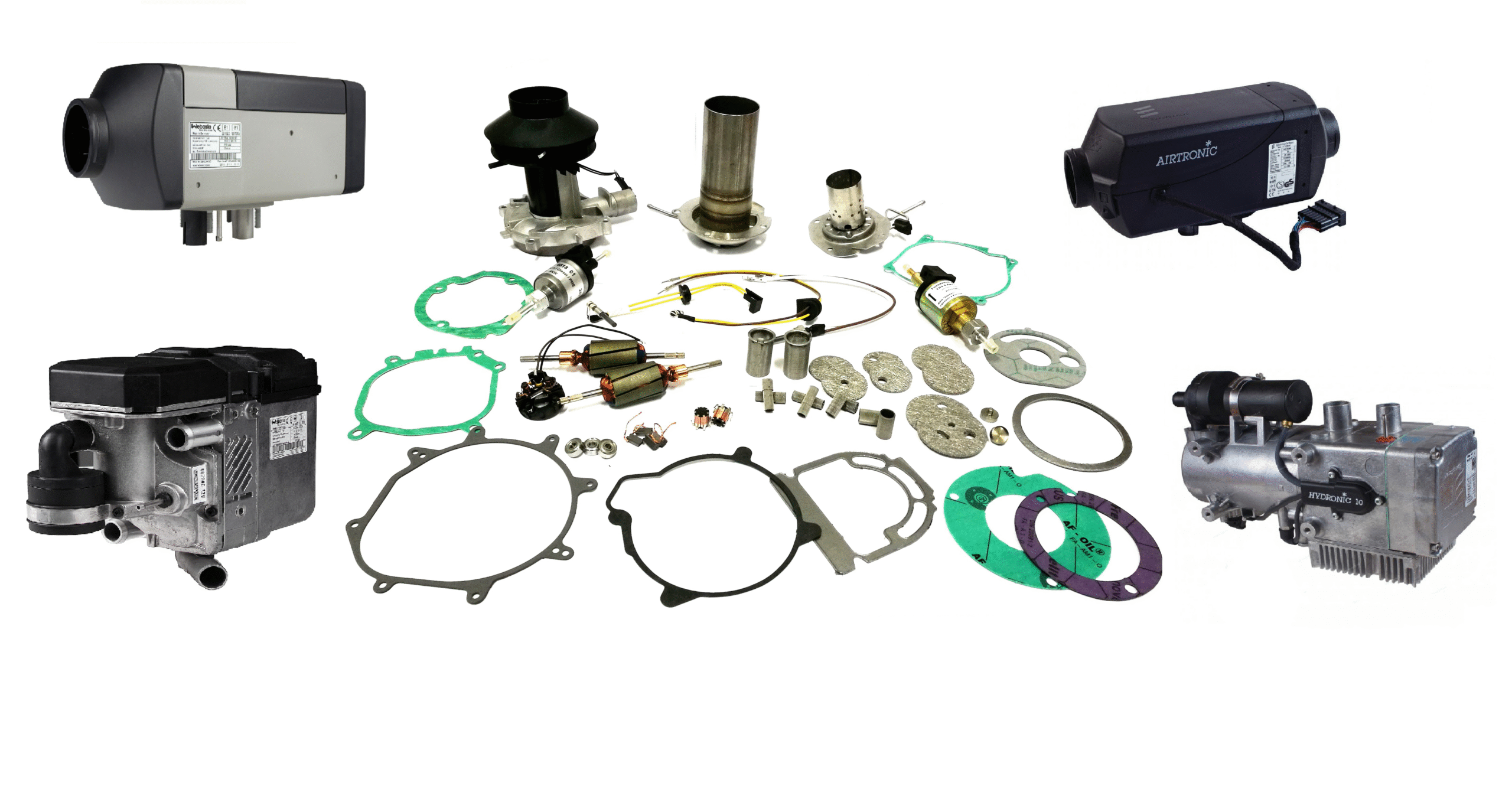 Вы сейчас просматриваете Новое поступление по запасным частям к автономным отопителям Webasto, Eberspacher, Планар